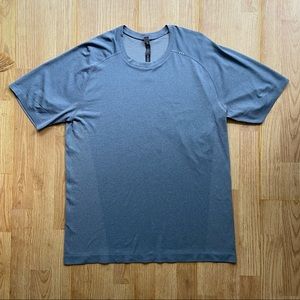 Lululemon Men’s SS tee - metal vent tech blue - L